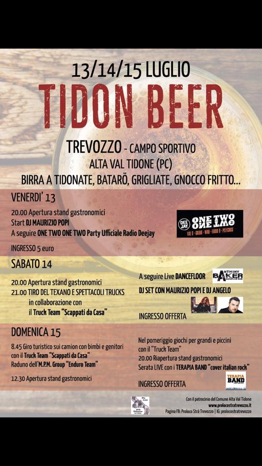 Tidon Beer 2018