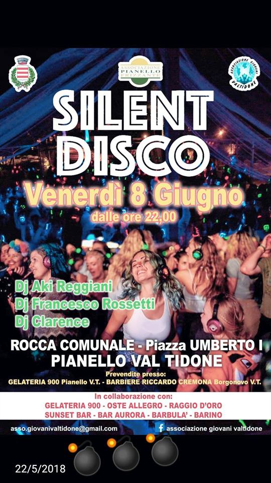 Silent Disco Pianello Val Tidone