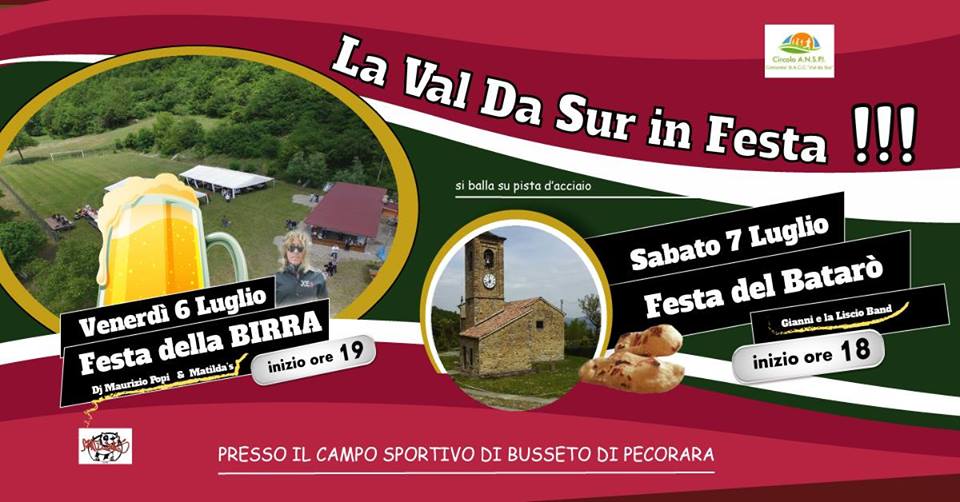 Val da Sur in festa