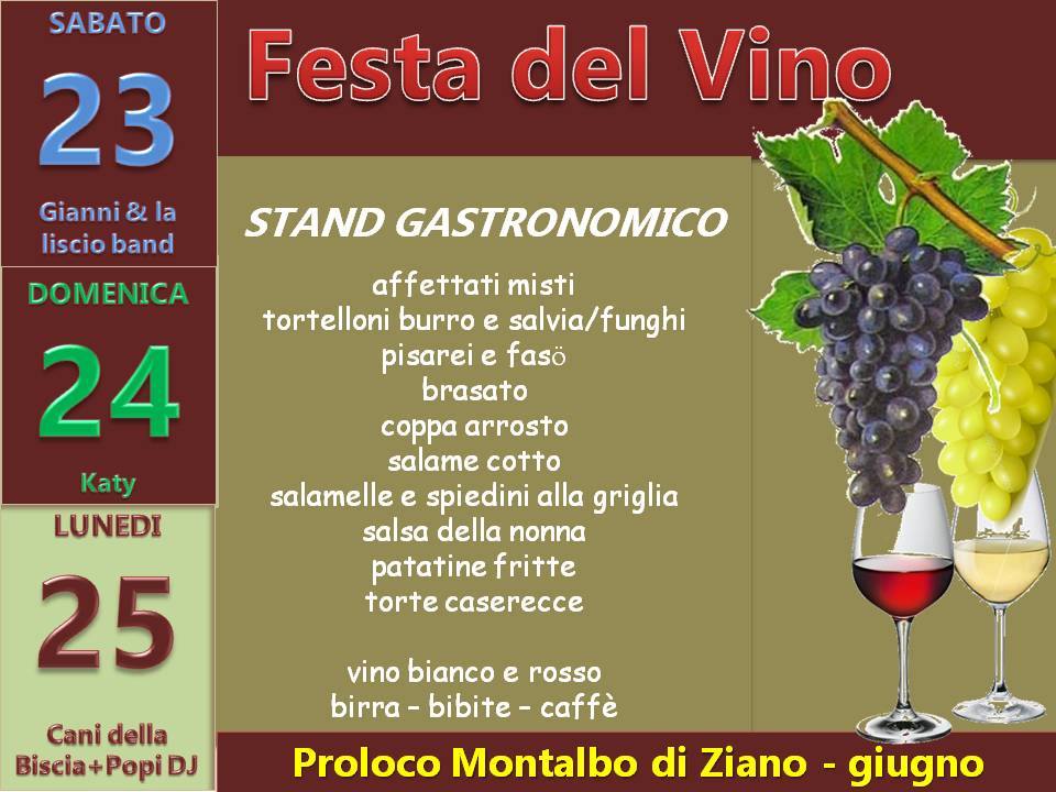 Festa del Vino Montalbo