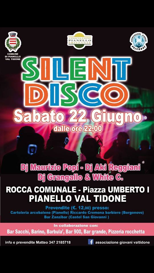 Silent disco Pianello